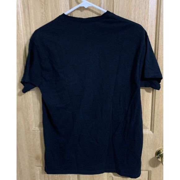 New York Graphic Print Shirt Men’s Medium Black East Coast Basketball NYC - Picture 4 of 6